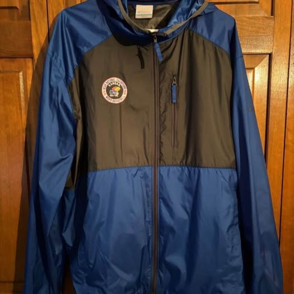 Columbia Kansas Jayhawks 2022 NCAA Champions Windbreaker XL
